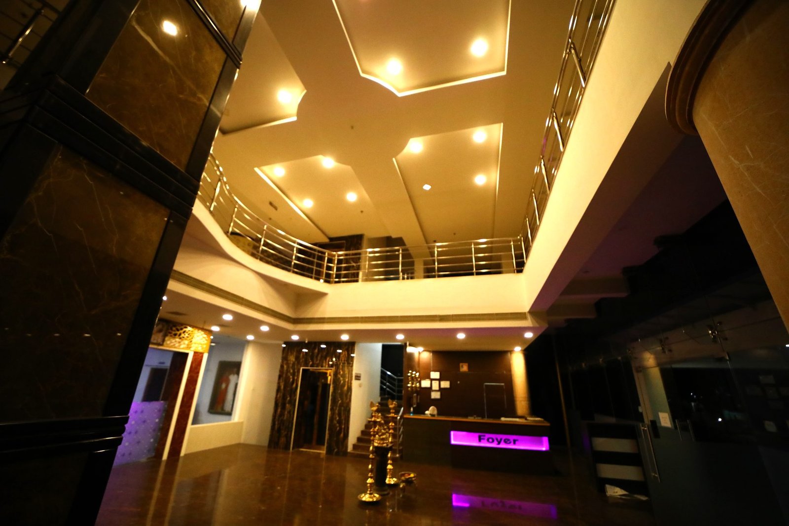 Foyer and reception, Hotel Rio Grande Madurai