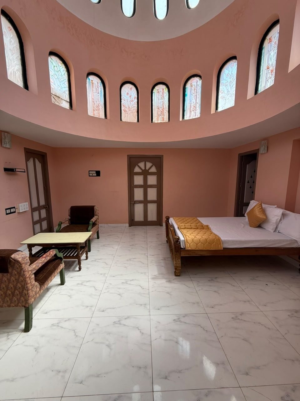 Dome room interior at Rio Grande Kings Park Yelagiri